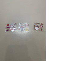 set of three stickers set of three stickers