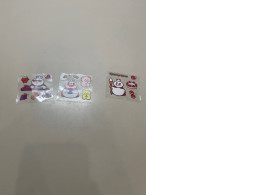 set of three stickers