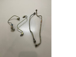 Set of four brake hoses for car