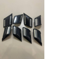 set of eight decorative inserts for the car