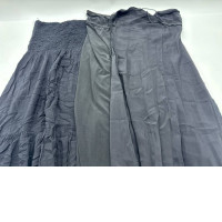 Set of 3 Black strapless long dress