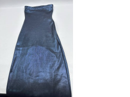 Women's purple strapless dress 