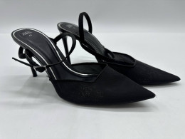 Zara  Shoes  Zaramesh Pointed Toe Black Heels Womens 