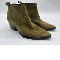 Liu Jo Boots Womens Suede Green
