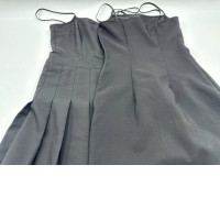 Set of 2 Women's black one-shoulder short dress 