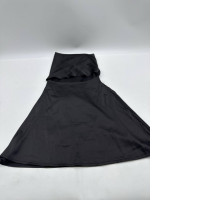 Black strapless short skirt dress