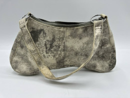 Urban Outfitters Cream Uo Patchwork Suede Shoulder Bag