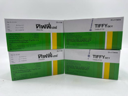 Set of 4 TIFFY dey tablets