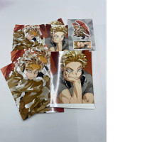 Set of anime post cards