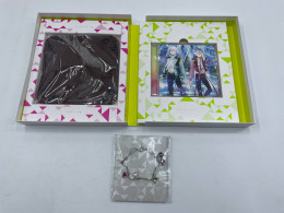 Gift set of necklace, cd disc and leather wallet