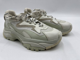 Ash Womens Trainers Addict Casual Lace-up Low-top Nubuck Mesh 