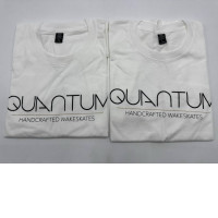 Set of 2 White QAUNTUM t-shirts