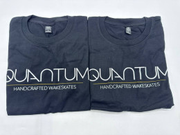 Set of 2 black QUANTUM t-shirts