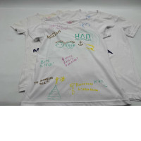 Set of 3 White round neck T-shirt