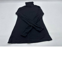 Black long-sleeved turtleneck