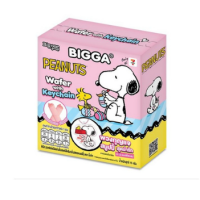 Bigga Strawberry Wafer with Peanuts Keychain 