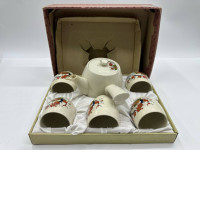 Set of 6 Glass set for serving authentic Japanese hot tea Set of 6 Glass set for serving authentic Japanese hot tea