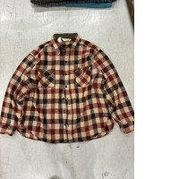 Colourful checkered insulated shirt