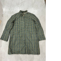 Green checkered SECONDHAND coat