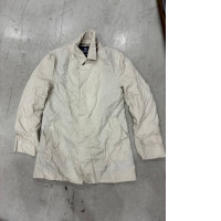 White men's jacket with collar