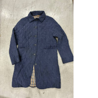 Blue SECONDHAND men's long coat