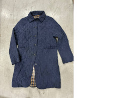 Blue SECONDHAND men's long coat
