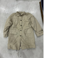 Light beige men's short coat