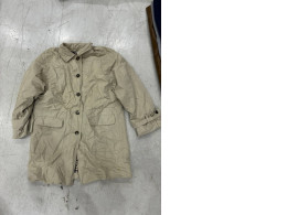 Light beige men's short coat
