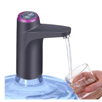 Cozy Blue Water Dispenser, Portable Water Bottle Pump for Universal 3, 4 and 5 Gallon with USB Electric Charging and Automatic Off Switch Black