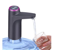 Cozy Blue Water Dispenser, Portable Water Bottle Pump for Universal 3, 4 and 5 Gallon with USB Electric Charging and Automatic Off Switch Black