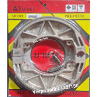Set of 2 YASAKI Brake pads VESPA (Vespa) Sprint (Sprint) S-150 
