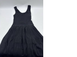 Black Alaia Fluid Mini Dress 