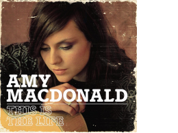 Album Amy Macdonald This Is The Life[White 10" 2 LP] 
