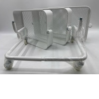 3-tier multipurpose shelf with wheels 