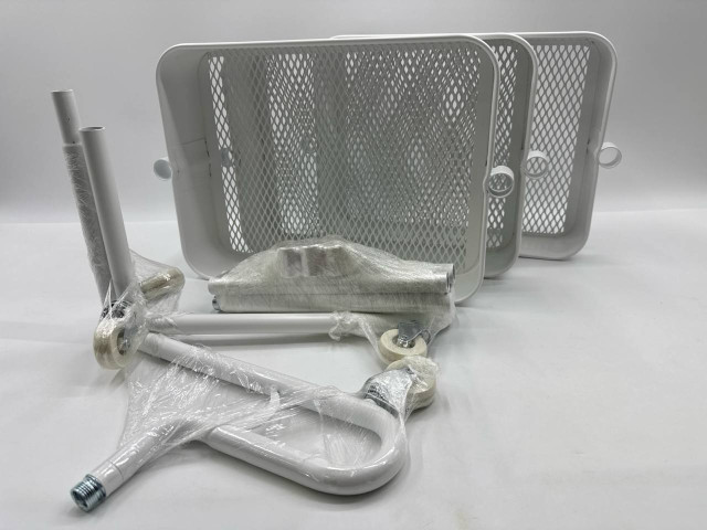 3-tier multipurpose shelf with wheels 3-tier multipurpose shelf with wheels