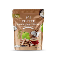 Kaew Crispy Thong Muan Cappuccino Flavor 80 g. Kaew Crispy Thong Muan Cappuccino Flavor 80 g.