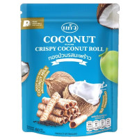 Kaew Crispy Coconut Rolls 80 g. Kaew Crispy Coconut Rolls 80 g.