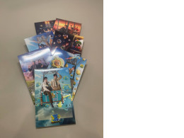 a set of seven photo cards