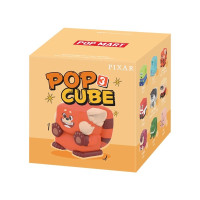 Set of 2 Popmart Bubble Mart Disney Pixar POP Cube	 