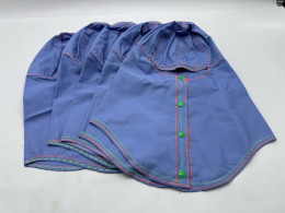 Set of 5 Light purple sun visor hat 