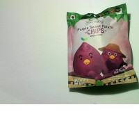 purple sweet potato chips