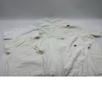 Set of 5  Women's white round neck t-shirt