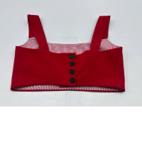 Women's red tank top 