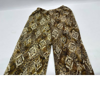 Green patterned trousers Green patterned trousers