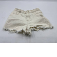 White denim shorts White denim shorts