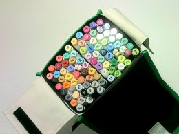 Ohuhu Honolulu 72 Color Dual Tip Art Marker