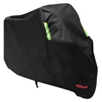 Motorcycle cover, dustproof, waterproof, sunproof, black 