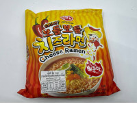 HOT CHEESE RAMIN NOODLES WITH POUCH EGG HOT CHEESE RAMIN NOODLES WITH POUCH EGG
