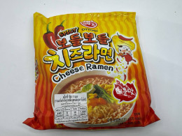 HOT CHEESE RAMIN NOODLES WITH POUCH EGG 