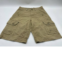 Men's brown three-quarter pants 